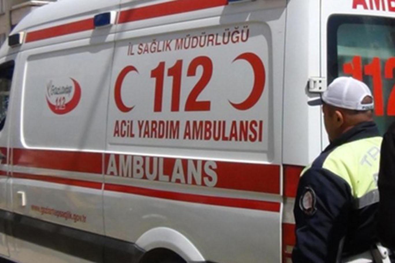 Engelli çocukların servisi ile iş makinesi çarpıştı: 14 yaralı